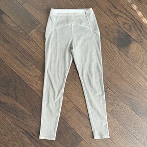 Gray Leggings - never worn - size medium but fits like small